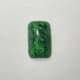 un cabochon de maw sit sit de forme rectangulaire.